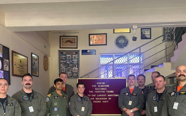 U.S. Navy’s Patrol Squadron 8 detachment arrives in India for Tiger Triumph 2025