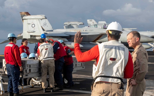 USS Carl Vinson (CVN 70) Conducts Routine Operations in the Andaman Sea