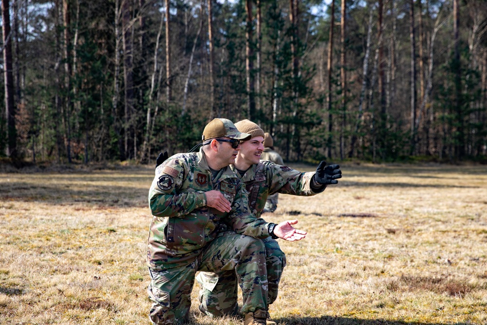 U.S. Airmen train in Grafenwoehr