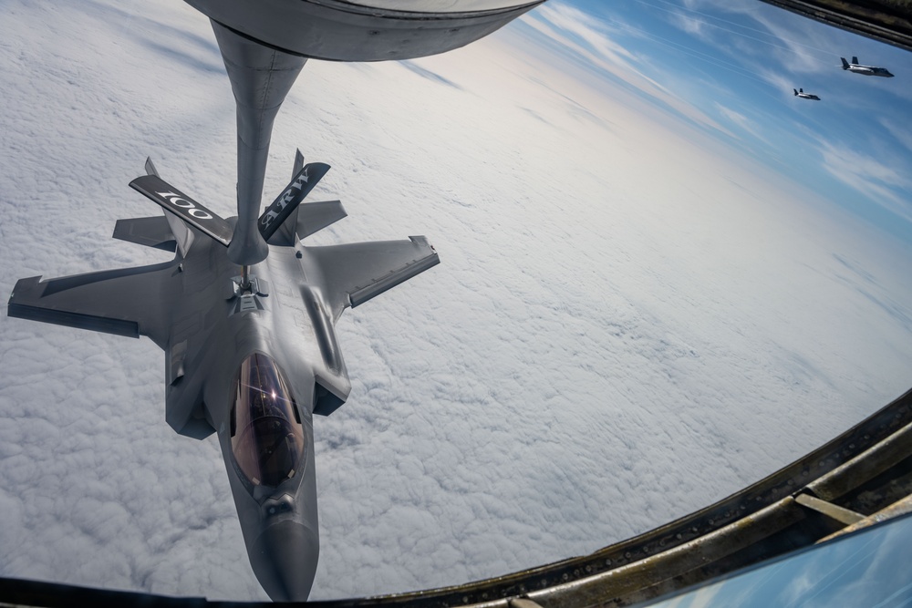 Ramstein Flag 25: 100th ARW, RAF fuel the fight