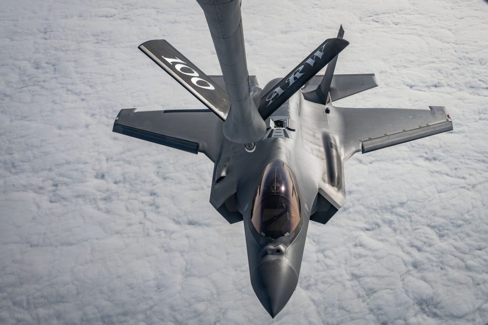 Ramstein Flag 25: 100th ARW, RAF fuel the fight