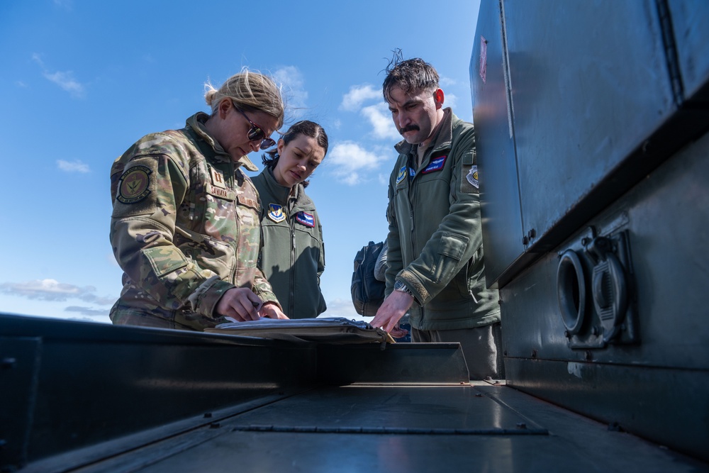 Ramstein Flag 25: 100th ARW, RAF fuel the fight