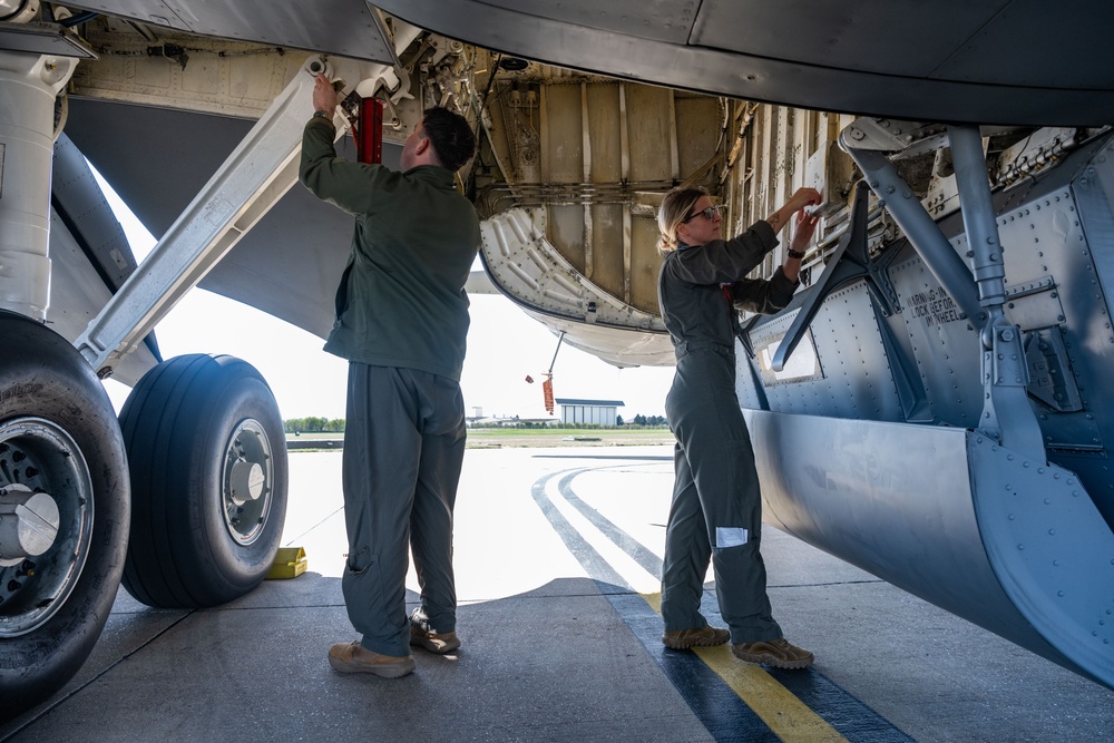 Ramstein Flag 25: 100th ARW, RAF fuel the fight