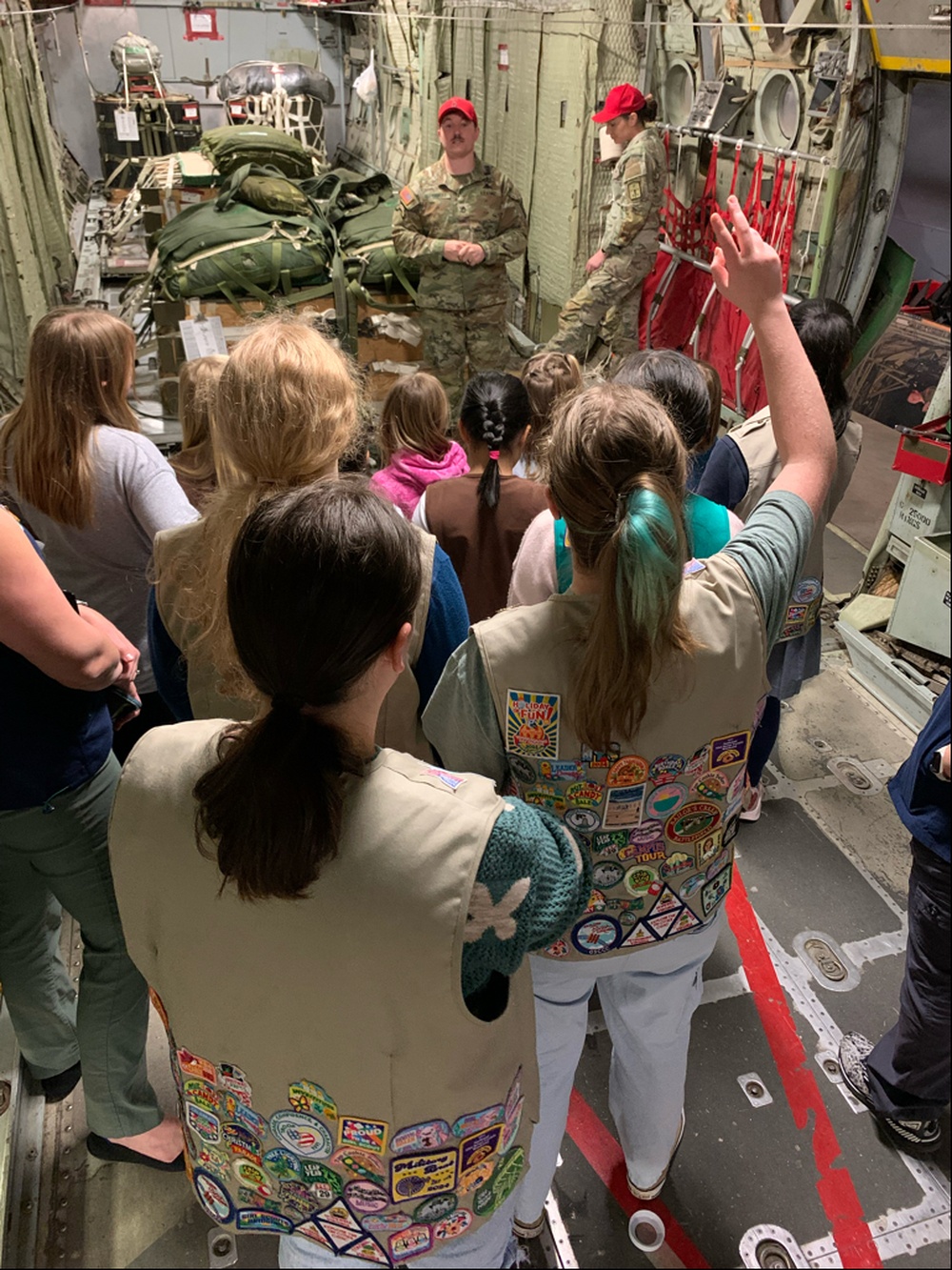 DVIDS - News - Fort Gregg-Adams Girl Scouts tour Rigger School