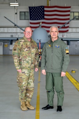 Swedish Air Force Chief Visits Hancock Field Air National Guard Base