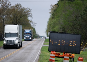 Upcoming road closures expected to affect Arnold AFB traffic