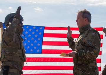 Secretary of the Army Daniel Driscoll Visits U.S. Soldiers in Poland
