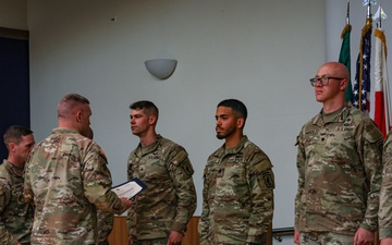 SETAF-AF recognizes top soldiers at Best Squad Competition closing ceremony