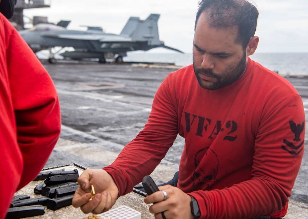 USS Carl Vinson (CVN 70) Conducts Routine Operations in the Indian Ocean