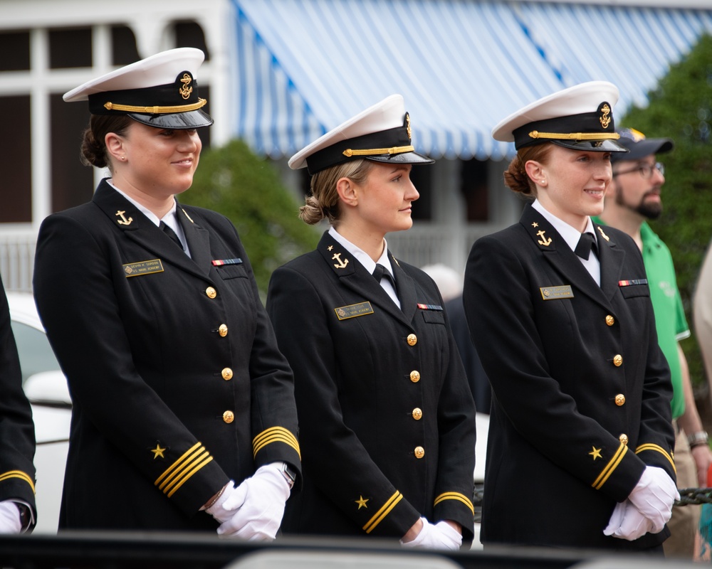 USNA 1st Formal Parade of the Season