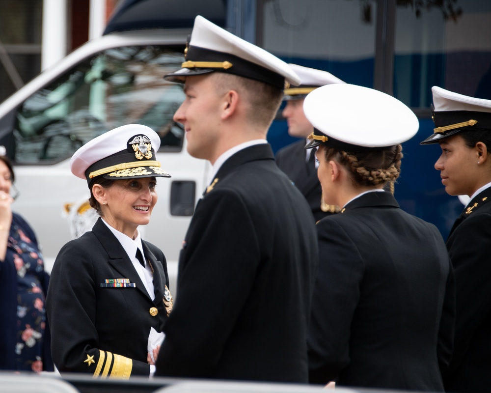 USNA 1st Formal Parade of the Season