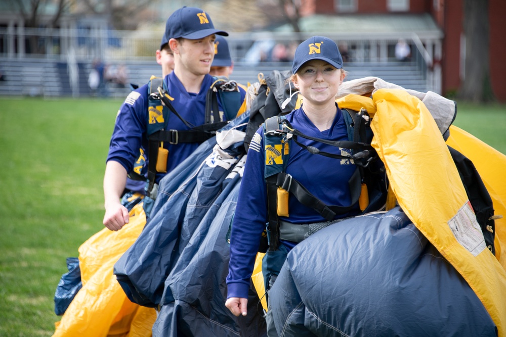 USNA 1st Formal Parade of the Season