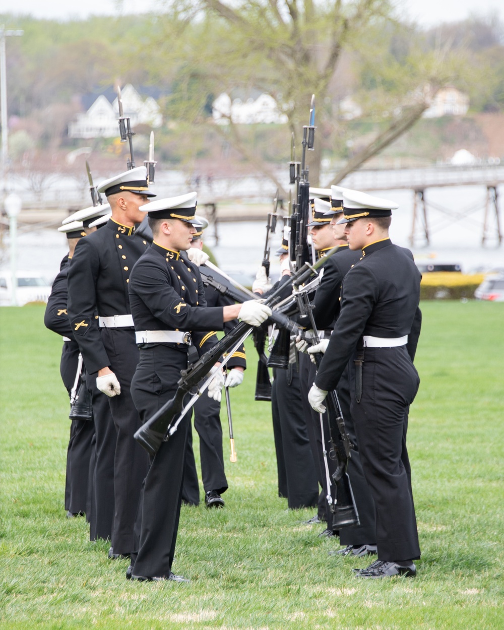 USNA 1st Formal Parade of the Season