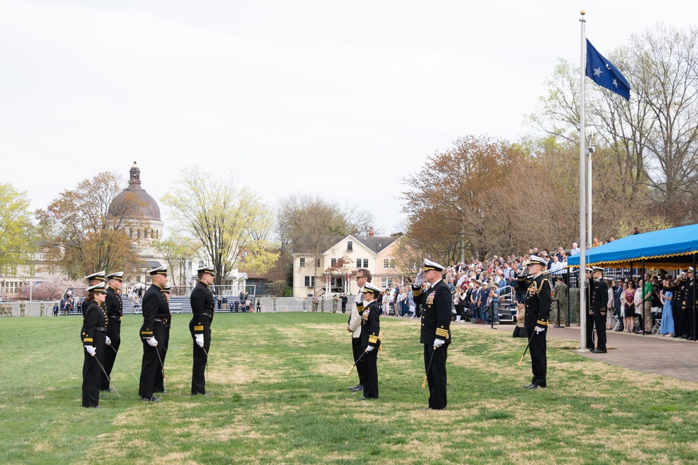 USNA 1st Formal Parade of the Season