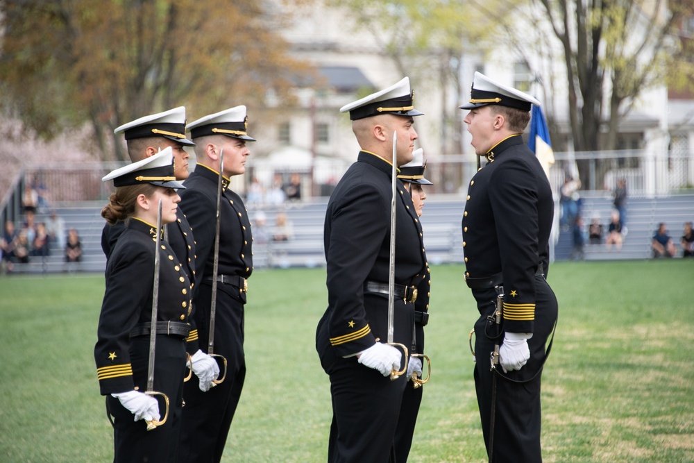 USNA 1st Formal Parade of the Season