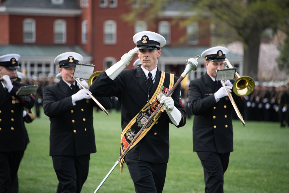 USNA 1st Formal Parade of the Season