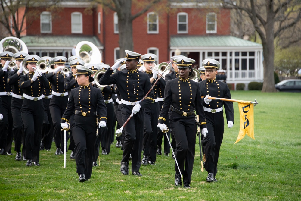 USNA 1st Formal Parade of the Season