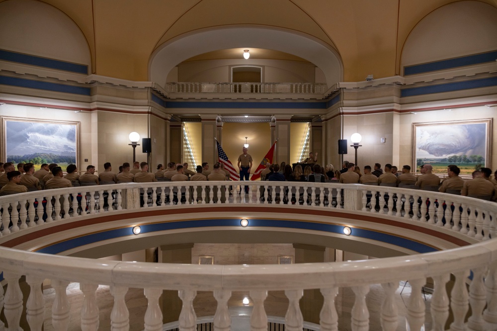 RS OKC Post and Relief Ceremony