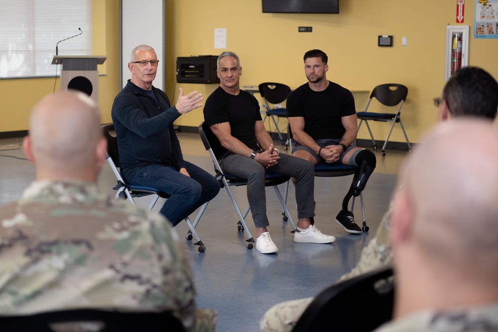 Robert Irvine Foundation visits 156th Wing