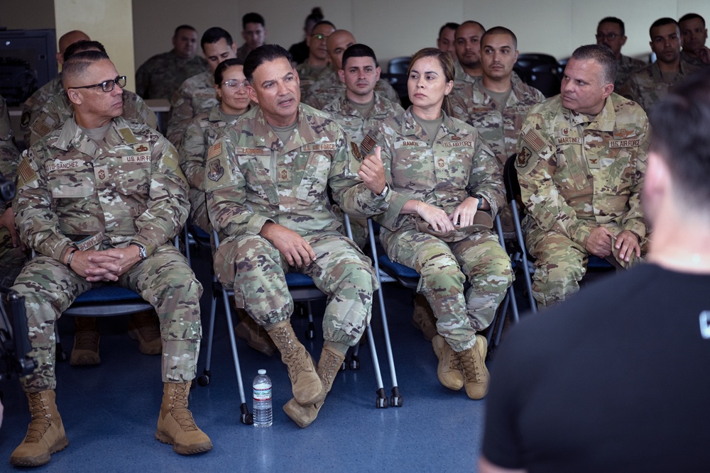 Robert Irvine Foundation visits 156th Wing