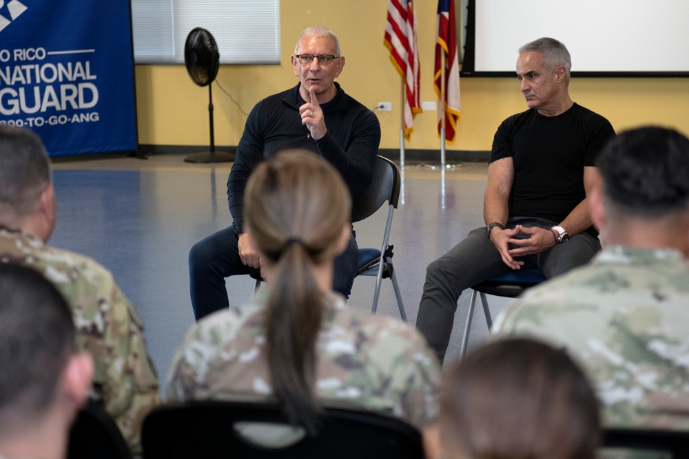 Robert Irvine Foundation visits 156th Wing