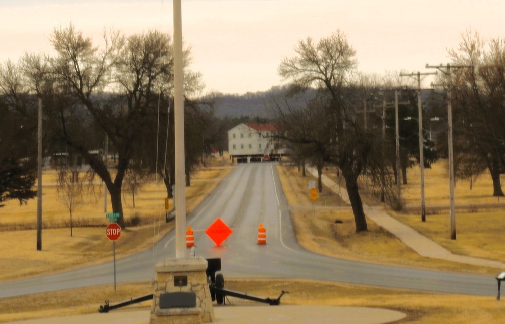 Contractors successfully move third of five World War II-era barracks at Fort McCoy