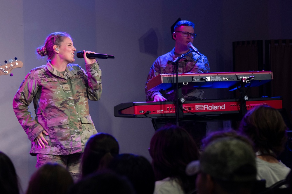 Air Force Band performs at Orange County School of the Arts