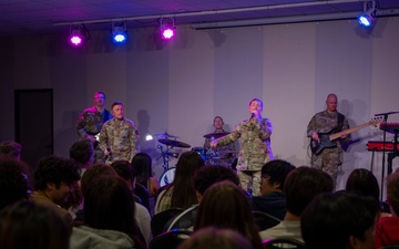 Air Force Band performs at Orange County School of the Arts