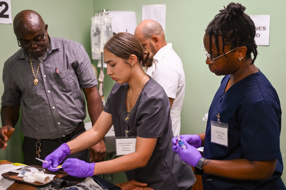 LAMAT 25 Augments Kittitian Emergency Room Capabilities