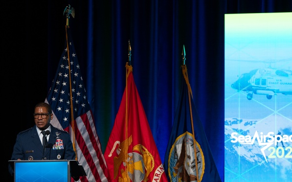USTRANSCOM Commander, Gen. Randall Reed, Sea-Air-Space Keynote Speech
