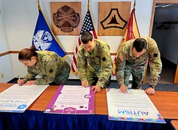 Fort McCoy Garrison leadership signs April observance proclamations