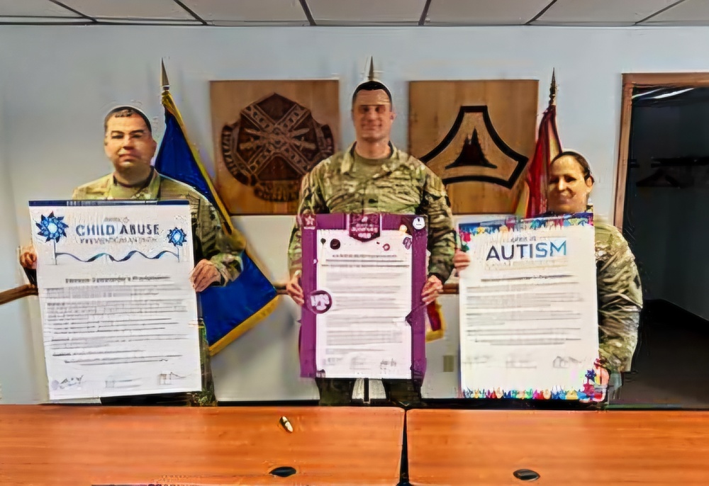 Fort McCoy Garrison leadership signs April observance proclamations