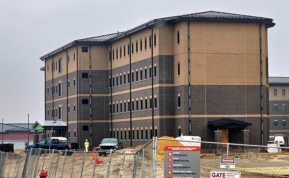 Fort McCoy’s South Barracks Project now passes 85 percent completion as April 2025 continues
