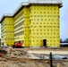 April 2025 barracks construction operations for East Barracks Project at Fort McCoy