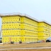 April 2025 barracks construction operations for East Barracks Project at Fort McCoy