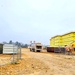 April 2025 barracks construction operations for East Barracks Project at Fort McCoy