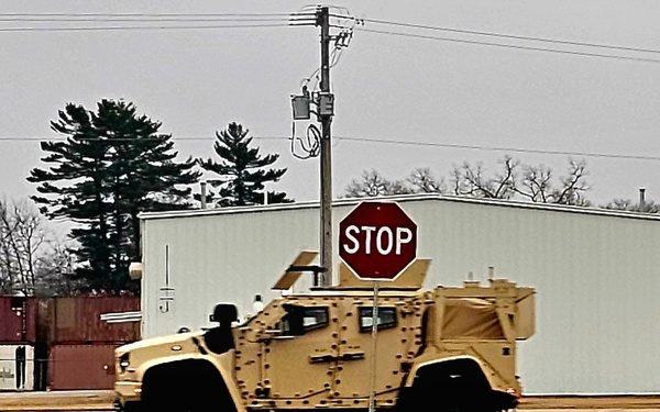 April 2025 training operations at Fort McCoy