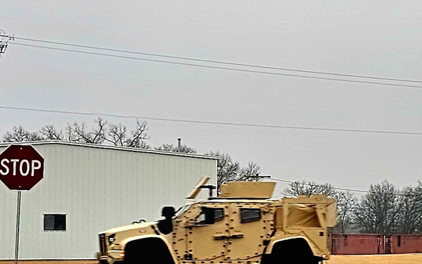 April 2025 training operations at Fort McCoy