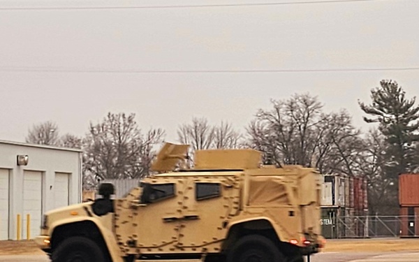 April 2025 training operations at Fort McCoy