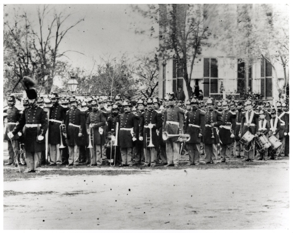 United States Marine Band in 1864