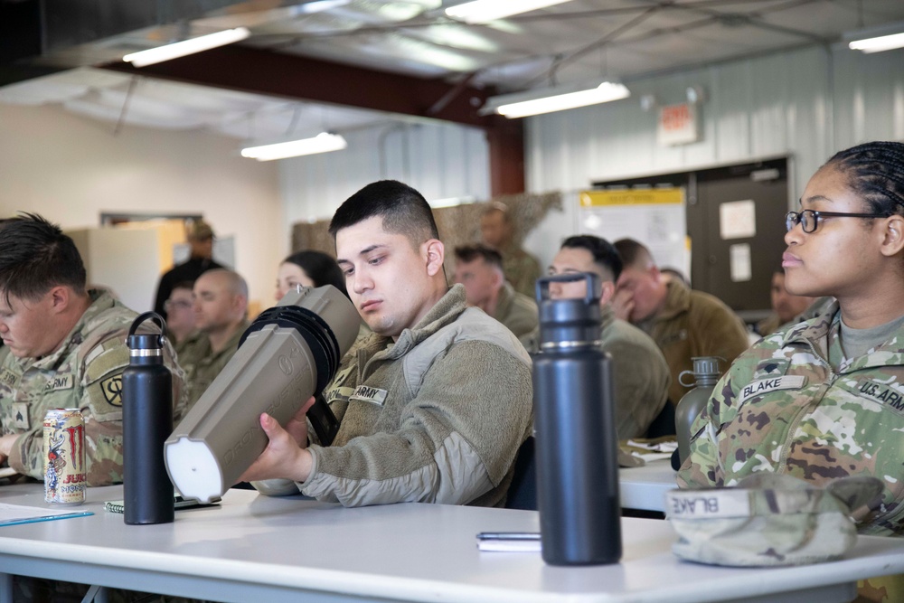 443rd TSC Receives CUAS Training from Fort Dix