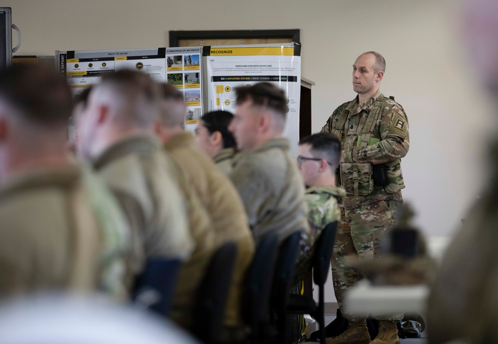 443rd TSC Receives CUAS Training from Fort Dix