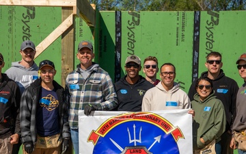 24th MEU Builds with Habitat for Humanity