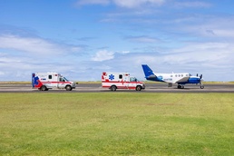 American Medical Response, Hawaii Life Flight Expedite Air Medical Transport via PMRF Airfield