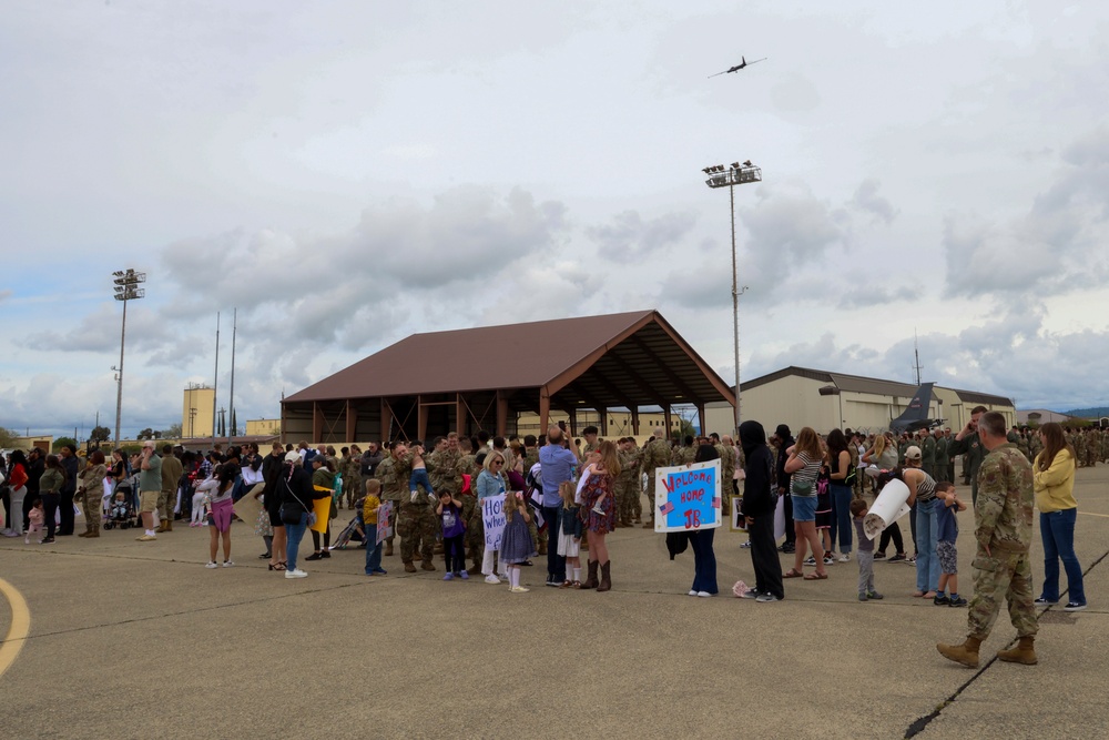 Welcome Home: Beale Airmen Return from Leading Expeditionary Operations