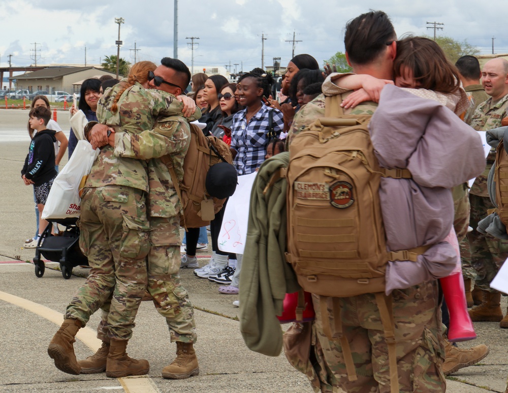 Welcome Home: Beale Airmen Return from Leading Expeditionary Operations