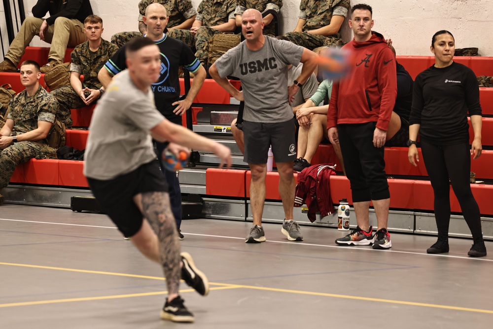 MBW Staff NCO vs Officer Dodgeball