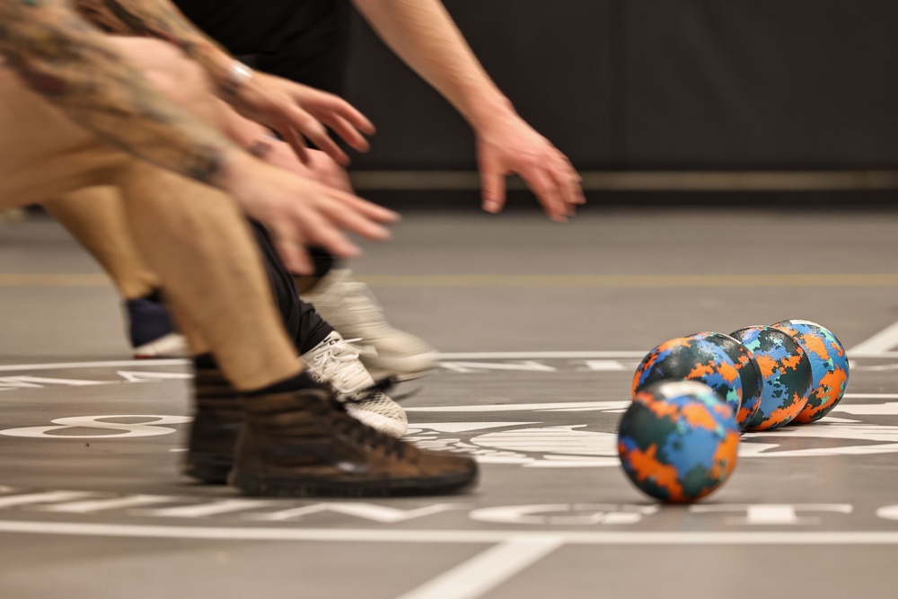 MBW Staff NCO vs Officer Dodgeball