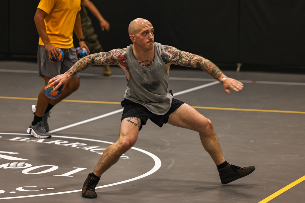 MBW Staff NCO vs Officer Dodgeball
