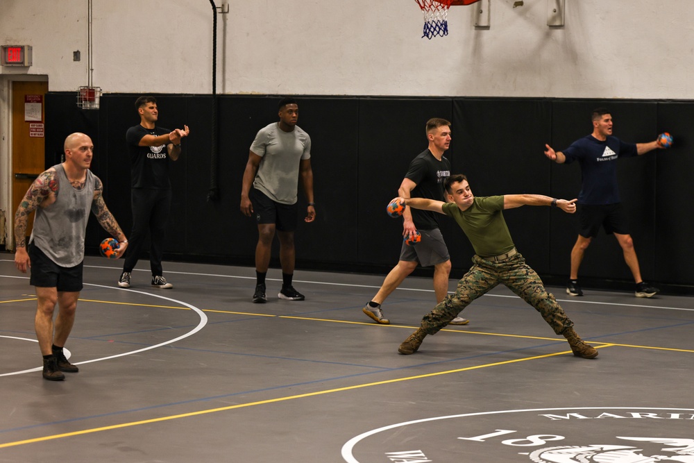 MBW Staff NCO vs Officer Dodgeball